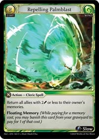 Repelling Palmblast - Alchemical Revolution - Grand Archive TCG card