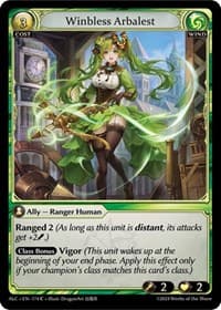 Winbless Arbalest - Alchemical Revolution - Grand Archive TCG card