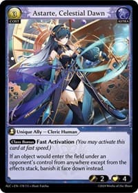 Astarte, Celestial Dawn - Alchemical Revolution - Grand Archive TCG card