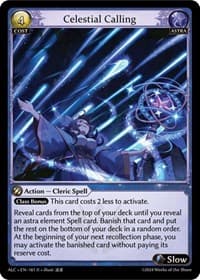 Celestial Calling - Alchemical Revolution - Grand Archive TCG card