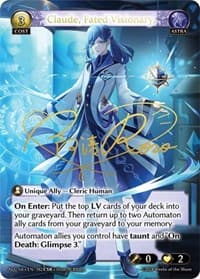 Claude, Fated Visionary (CSR) (ALC1E) - Alchemical Revolution - Grand Archive TCG card