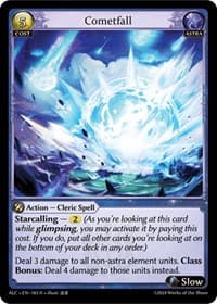 Cometfall - Alchemical Revolution - Grand Archive TCG card