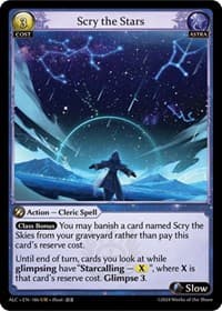 Scry the Stars - Alchemical Revolution - Grand Archive TCG card