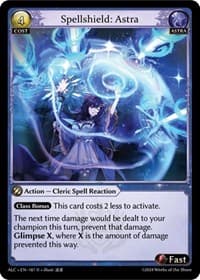 Spellshield: Astra - Alchemical Revolution - Grand Archive TCG card