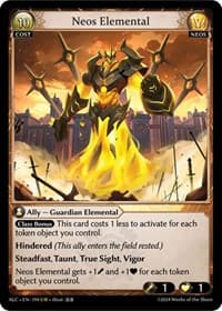 Neos Elemental - Alchemical Revolution - Grand Archive TCG card