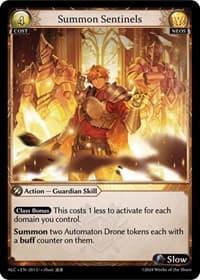 Summon Sentinels - Alchemical Revolution - Grand Archive TCG card