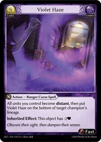 Violet Haze - Alchemical Revolution - Grand Archive TCG card