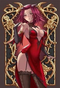 Standard Blackrose Gown Front Pose Sleeves (70-Pack) - ManaMoon Card Sleeves - Card Sleeves card