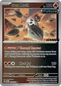Iron Moth - 028/182 (EB Games Promo) - Miscellaneous Cards & Products - Pokemon card