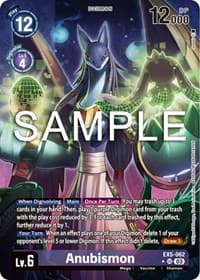 Anubismon (Alternate Art) - Animal Colosseum - Digimon Card Game card