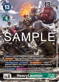 HeavyLeomon (Alternate Art) - Animal Colosseum - Digimon Card Game card