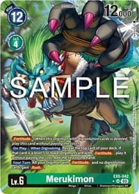 Merukimon (Alternate Art) - Animal Colosseum - Digimon Card Game card