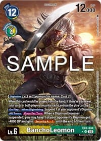 BanchoLeomon (Alternate Art) - Animal Colosseum - Digimon Card Game card