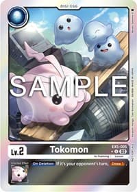 Tokomon (Animal Colosseum Box Promotion Pack) - Animal Colosseum - Digimon Card Game card