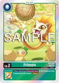 Frimon (Animal Colosseum Box Promotion Pack) - Animal Colosseum - Digimon Card Game card