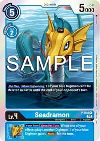 Seadramon - P-098 (Limited Card Pack Ver.2) - Digimon Promotion Cards - Digimon Card Game card