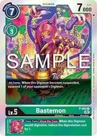 Bastemon - P-093 (3rd Anniversary Update Pack) - Digimon Promotion Cards - Digimon Card Game card