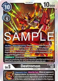 Destromon - P-094 (3rd Anniversary Update Pack) - Digimon Promotion Cards - Digimon Card Game card