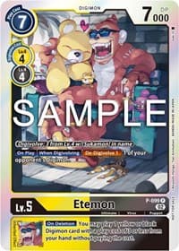 Etemon - P-099 (Limited Card Pack Ver.2) - Digimon Promotion Cards - Digimon Card Game card