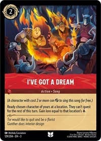 I've Got a Dream - Into the Inklands - Disney Lorcana card