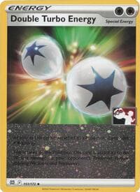 Double Turbo Energy - 151/172 (Cosmos Holo) - Prize Pack Series Cards - Pokemon card