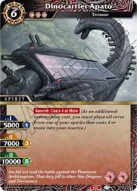 Dinocarrier Apato - Savior of Chaos - Battle Spirits Saga card