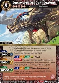 Dustwyrm Drought Dragon - Savior of Chaos - Battle Spirits Saga card