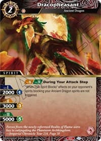 Dracopheasant - Savior of Chaos - Battle Spirits Saga card