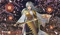 Magic: The Gathering Kamigawa: Neon Dynasty - The Wandering Emperor Playmat - Ensky Playmats - Playmats card