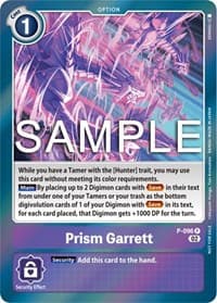 Prism Garrett - P-096 (3rd Anniversary Update Pack) - Digimon Promotion Cards - Digimon Card Game card