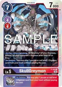 SkullGreymon - P-102 (Limited Card Pack Ver.2) - Digimon Promotion Cards - Digimon Card Game card