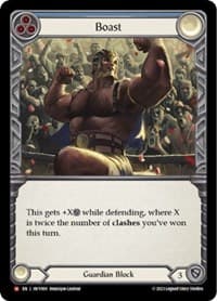 Boast - Heavy Hitters - Flesh and Blood TCG card