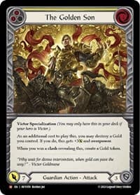 The Golden Son - Heavy Hitters - Flesh and Blood TCG card
