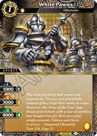 White Pawns - Savior of Chaos - Battle Spirits Saga card