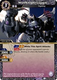 Wolfknight Lougar - Savior of Chaos - Battle Spirits Saga card