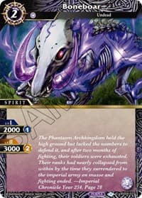 Boneboar - Savior of Chaos - Battle Spirits Saga card