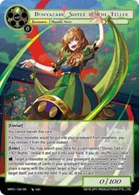Dunyazade, Sister of the Teller - Masterpiece "Pilgrim-Memories" - Force of Will card