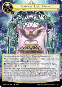 Pandora's Relic Arsenal - Masterpiece "Pilgrim-Memories" - Force of Will card