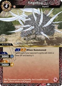 Edgehog - Savior of Chaos - Battle Spirits Saga card