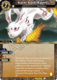 Kachi-Kachi Rabbit - Savior of Chaos - Battle Spirits Saga card