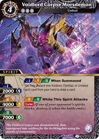 Voidlord Corpse Morsdemon - Savior of Chaos - Battle Spirits Saga card