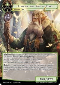 Alberich, the King of Elves - Masterpiece "Pilgrim-Memories" - Force of Will card