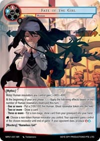 Fate of the Girl - Masterpiece "Pilgrim-Memories" - Force of Will card