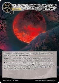 Crimson Moon - Masterpiece "Pilgrim-Memories" - Force of Will card