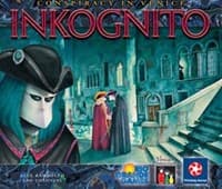 Inkognito Board Game - Rio Grande - Boardgames card