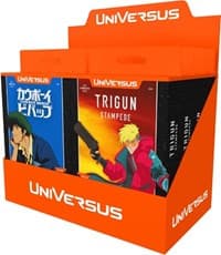 Challenger Series: Cowboy Bebop and Trigun Stampede Deck Display - Challenger Series: Cowboy Bebop and Trigun Stampede - UniVersus card