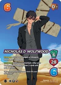 Nicholas D. Wolfwood - Challenger Series: Cowboy Bebop and Trigun Stampede - UniVersus card