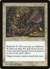 Change of Heart - Stronghold - Magic: The Gathering card