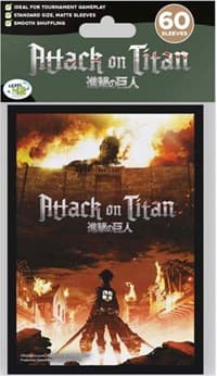 Attack on Titan - The Wall Sleeves (60-Pack) - Japanime Games Card Sleeves - Card Sleeves card