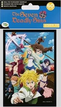 Seven Deadly Sins - Battle Team Sleeves (60-Pack) - Japanime Games Card Sleeves - Card Sleeves card